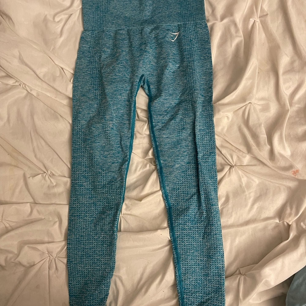 Gymshark Vital Seamless Blue Leggings